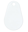 RFID TAG Mifare 1K and EM4200 chip - white - Model 6 - Overmolded, 13.56 MHz